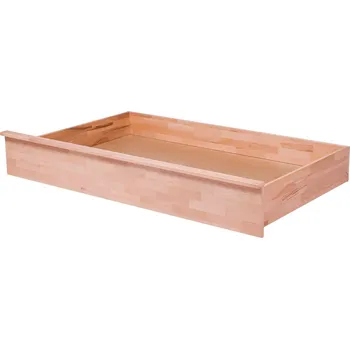 Úložný box Úložný prostor 3/4 buk - výška 25 cm - výsuvný Odstín moření: Olše