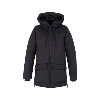 Dámská casual bunda Hannah REBECA anthracite 42; Černá bunda + DÁREK DLE VÝBĚRU!