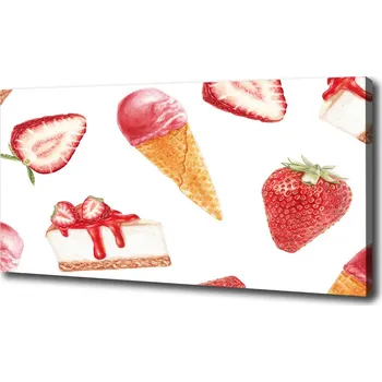 Obraz Foto obraz tištěný na plátně Dezert