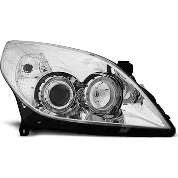 Přední světlomet TUNING-TEC Přední světla Opel Vectra C 05-08 Angel Eyes - chrom