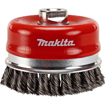 Brusný kartáč Makita P-04472 Miskový kartáč z ocelového drátu-splétaný drát 100mm