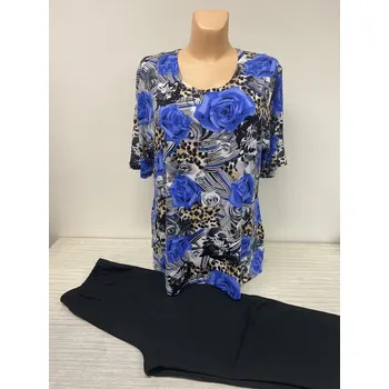 Dámské šaty Dámské tepláky a soupravy, Barva Jako na obrázku 2, Velikost XXXL 54, Materiál 96% Viskoza 4% Lycra