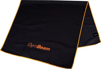 GymBeam Sportovní rychleschnoucí ručník 50 x 90 cm černo/oranžový 