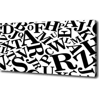 Obraz Foto obraz na plátně Abeceda