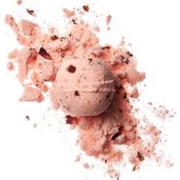 bomba do koupele Soaphoria BIO Šumivá bomba do koupele - romantická růže, 85 g