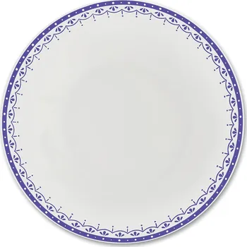 Talíř Leander Talíř hluboký, 22 cm, HyggeLine, modrá, Leander, český porcelán