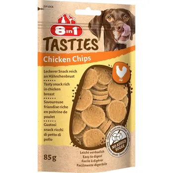 Pamlsek pro psa 85g 8in1 Tasties Chicken Chips