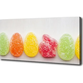 Obraz Foto obraz na plátně Barevné želé