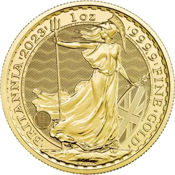 The Royal Mint Zlatá mince Britannia 1 oz 2023 31,1 g