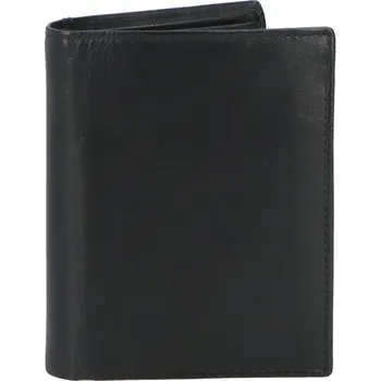 Peněženka Pánská kožená peněženka černá - Tomas Jukkol černá