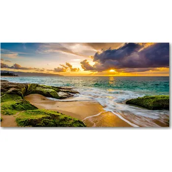 Obraz Foto obraz fotografie na skle Západ slunce moře