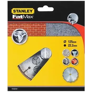 Brusný kotouč Stanley kotouč segmentový na beton/cihly O 125 x 22,2 mm