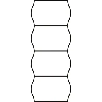 Speciální papír Etikety Contact 25x16 - bílá
