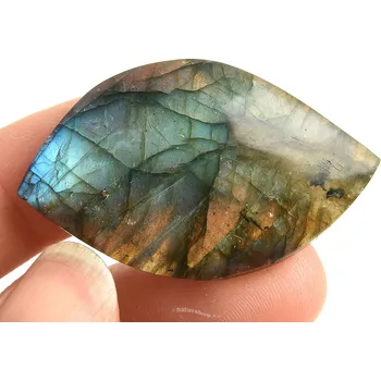 Přírodní kámen Labradorit mugle barevné odlesky 16,4g