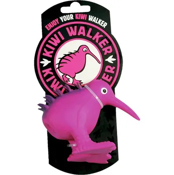 Hračka pro psa Hračka KIWI WALKER latex - Whistle Kiwi růžová (S) 4,5x10,5x8,5cm