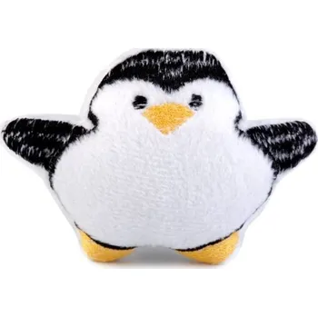 Nášivka Plyšová aplikace s pískátkem - tučňák