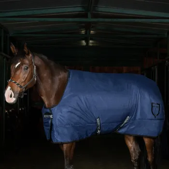 Deka pro koně EQUESTRO Deka stájová Bora Equestro, 400 g, navy Délka zad: 135 cm