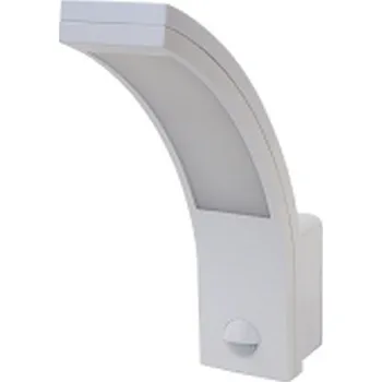 LED panel Tracon SLI10W Nástěnné svítidlo oblý tvar 230VAC, 10W, 140°, 2-9m, 10s-5m, 4500K , IP54, 800lm, EEI=G (Tracon SLI10W)