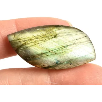 Přírodní kámen Labradorit mugle tvar slzy 10,9g
