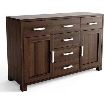 Šatní skříň Buková komoda KANSAS MAXIMUS z masivu Barevné provedení: Dub světlý