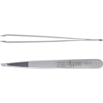 Kosmetická pinzeta Nippes Solingen | manikúry | kleště na nehty | pinzety NIPPES Solingen Pinzeta kosm. zkosená, matná, nerez 9,5 cm