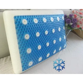 Polštář Dream-Cloud Premium ortopedický polštář s chladícím gelem a ventilovanou BIO paměťovou pěnou 58x35x11cm