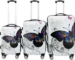 Set cestovních kufrů 3 ks Butterfly