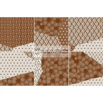 Obklad Ceramica Fioranese Kintsugi Obklad Japan Mix Rust 20,13 x 20,13 cm, rektifikovaný, lesklý, KTJX205