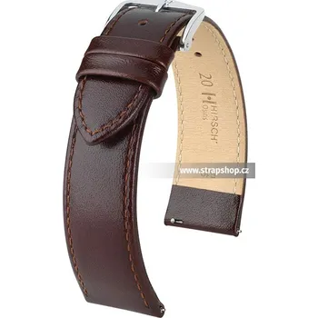 Řemínek na hodinky Řemínek k hodinkám HIRSCH Osiris hnědá (10) 20 mm dámský