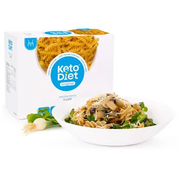 Keto dieta KetoDiet Proteinové těstoviny fusilli 7 porcí
