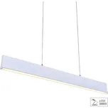 LED Závěsné lineární svítidlo Luxera OBLO 18414 30W 1800lm 4000K IP20 matně bílé stmívatelné