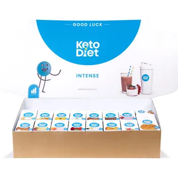 Keto dieta KetoDiet Keto dieta Intense 2. krok na 4 týdny 112 porcí