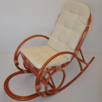 Polstr UNI na houpací křeslo Béžový melír