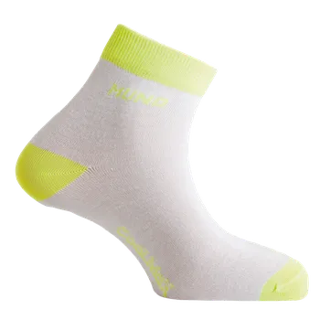 Dámské ponožky MUND CYCLING/RUNNING ponožky bílo/žluté Typ: 31-35 S