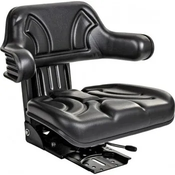 Sedadlo C-330 Polstrované Sedadlo S Područkami Černé Traktorová Sedačka MZR 62687