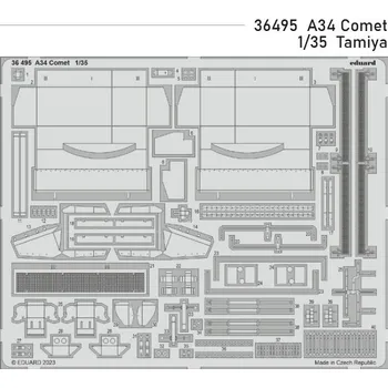 Plastikový model Eduard 1/35 A34 Comet (TAMIYA)