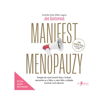 Manifest menopauzy - Jennifer Gunterová: Audiokniha Audiokniha MP3