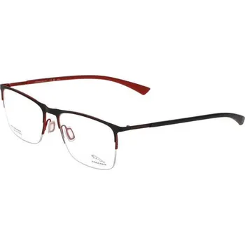 Brýlová obroučka Jaguar 33844 černá červená mat, stranice černá červená mat 6100