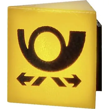 Modelová železnice Viessmann Modelltechnik 1371 Popisovací štítek POST s LED osvětlením H0 hotový model