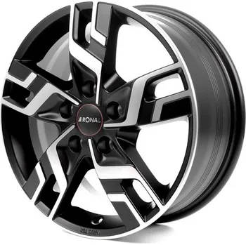 Alu kolo Ronal R64 černá/leštěná 6,5x16 5x130 ET66 89,1