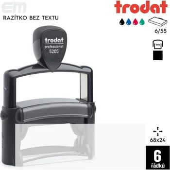 Razítko Razítko Trodat 5205 [68x24mm] - razítko s polštářkem