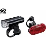 CATEYE sada CAT HL-EL160/TL-LD155 Barva: černá-červená, Výběr: baterie Osvětlení