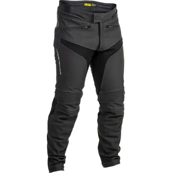 Moto kalhoty Lindstrands SANDEN PANTS black - kožené kalhoty sportovního stři
