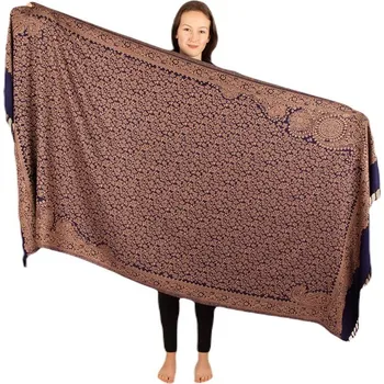 Šála Akrylová šála / pléd Damini Blue Large, Sittar