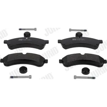 Brzdová destička Sada brzdových destiček, kotoučová brzda JURID 2923109560