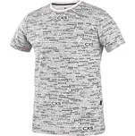 CXS DARREN / Pánské tričko, krátký rukáv, potisk CXS logo - bílá XL