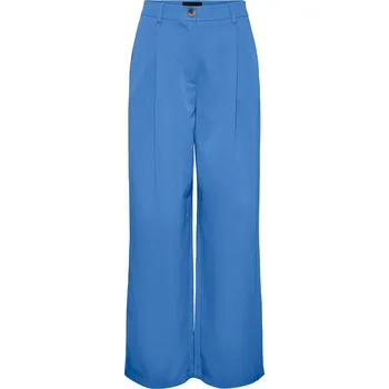 Dámské kalhoty VOLNÉ KALHOTY MODRÉ Pieces