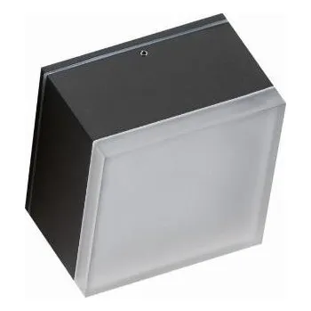 LED Venkovní stropní přisazené svítidlo Azzardo APULIA S DGR AZ4338 10W 800lm 3000K IP54 10,8cm hran