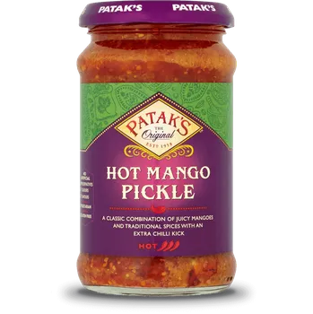 Omáčka Pataks Nakládané Pálivé Mango 283g