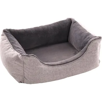 Pelíšek pro psa Pelech FLAMINGO Esmo obdélníkový šedý 65x50cml